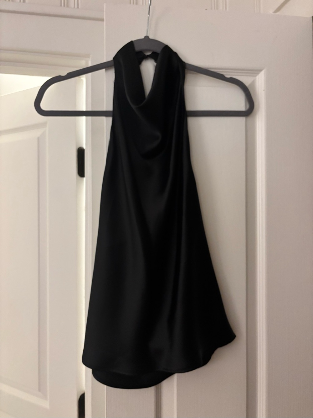 ZARA - Elegant Black Halter Dress - Medium